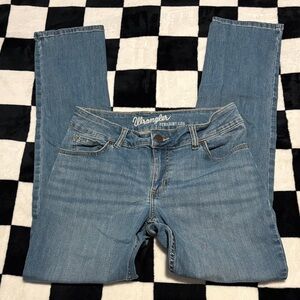 Wrangler Women's Light Blue Straight Leg Jeans